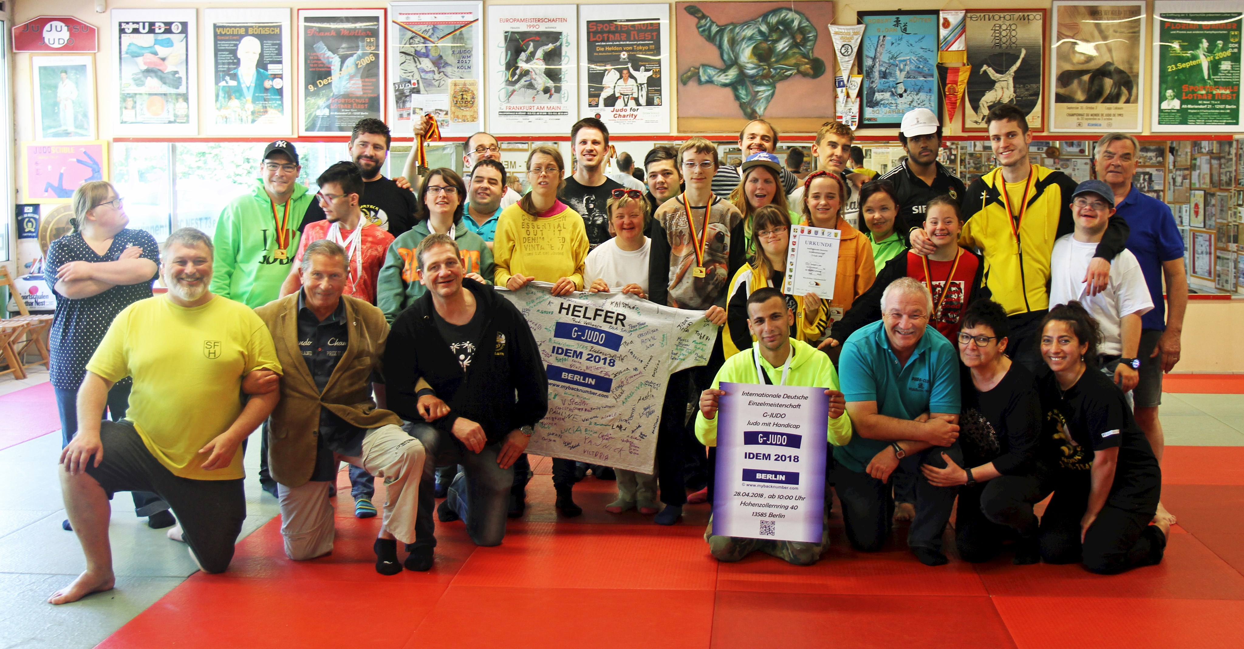 Besuch im Judo Museum Berlin